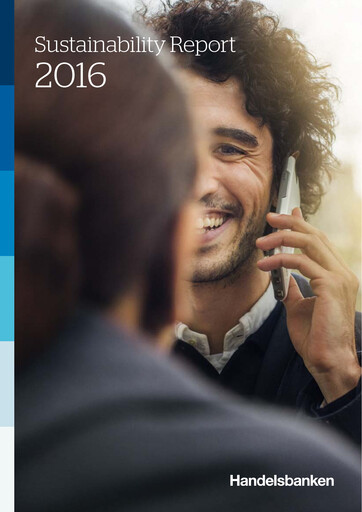 Thumbnail Svenska Handelsbanken
 Sustainability Report 2016