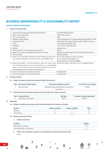 Thumbnail JTEKT India ESG Report 2025