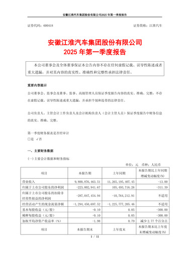 Thumbnail JAC Motors Quarterly Report 2025-q1
