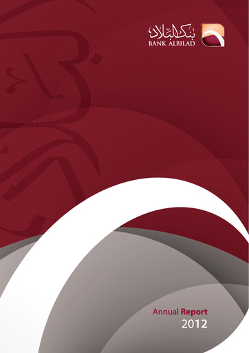 Thumbnail Bank Albilad Annual Report 2012