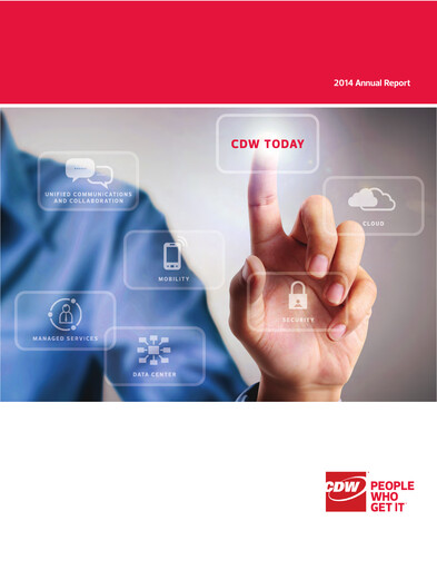 Thumbnail CDW Corporation Annual Report 2014