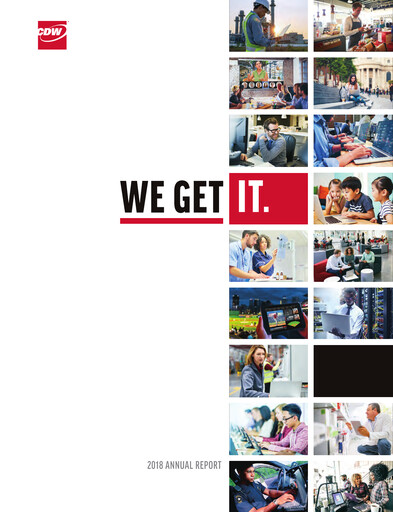 Thumbnail CDW Corporation Annual Report 2018