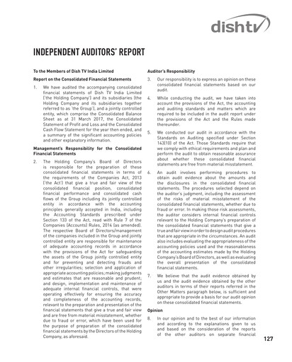 Thumbnail Dish TV
 Financial Statement 2016-2017