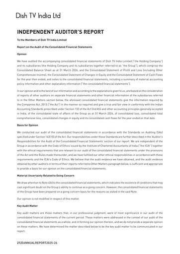 Thumbnail Dish TV
 Financial Statement 2025-2026