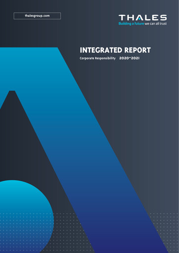 Thumbnail Thales Annual Report 2020-2021