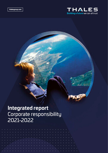 Thumbnail Thales Annual Report 2021-2022