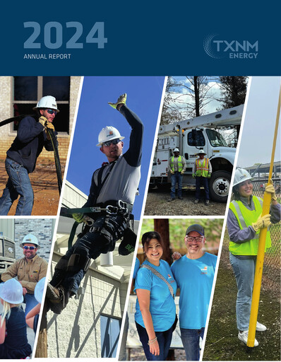 Thumbnail TXNM Energy Annual Report 2024