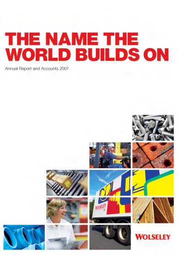 Thumbnail Ferguson Enterprises Annual Report 2007