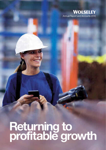 Thumbnail Ferguson Enterprises Annual Report 2010