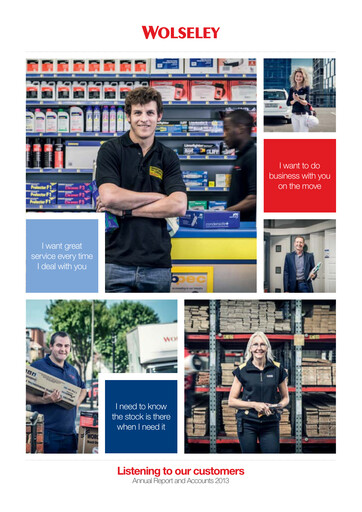 Thumbnail Ferguson Enterprises Annual Report 2013