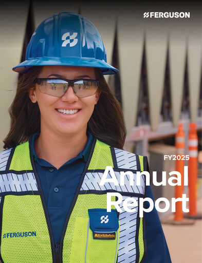 Thumbnail Ferguson Enterprises Annual Report 2025