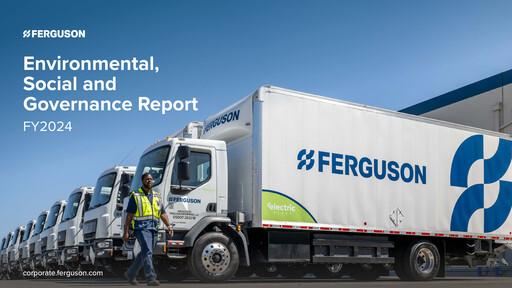 Thumbnail Ferguson Enterprises ESG Report 2024