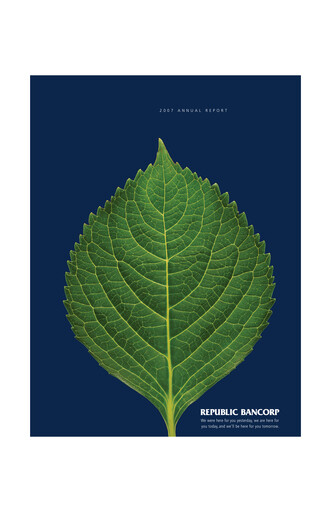 Miniature Republic Bank Rapport annuel 2007
