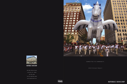 Miniature Republic Bank Rapport annuel 2010