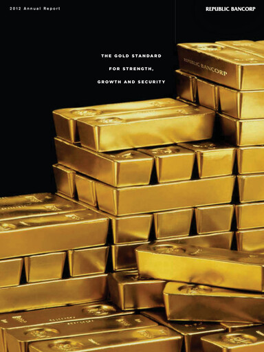 Miniature Republic Bank Rapport annuel 2012