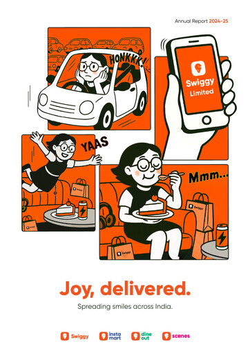 Miniature Swiggy Rapport annuel 2025