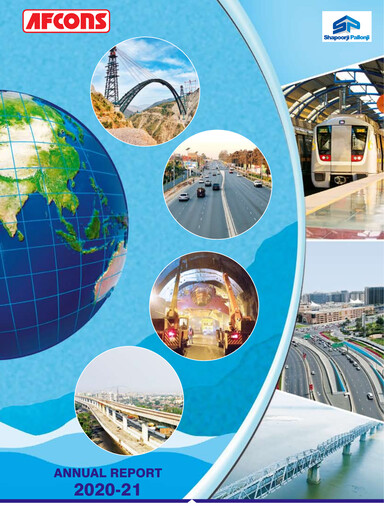 Thumbnail Afcons Infrastructure Annual Report 2020-2021