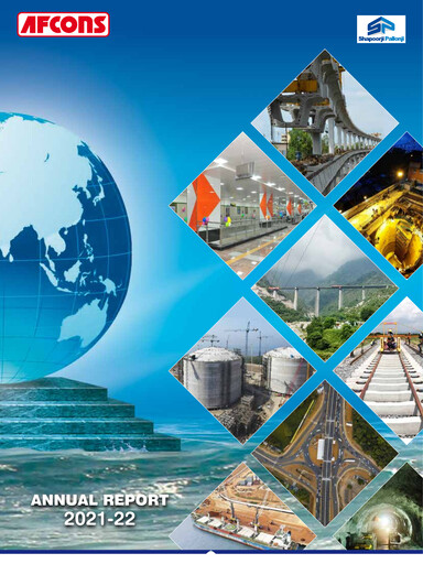 Thumbnail Afcons Infrastructure Annual Report 2021-2022