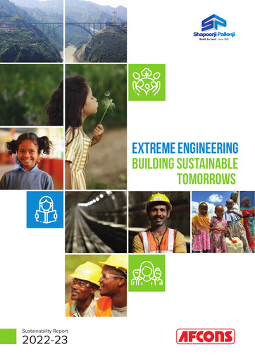 Vorschaubild Afcons Infrastructure Nachhaltigkeitsbericht 2022-2023