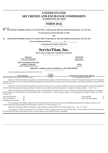Miniature ServiceTitan Rapport trimestriel 2026-q2