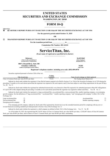 Miniature ServiceTitan Rapport trimestriel 2026-q3