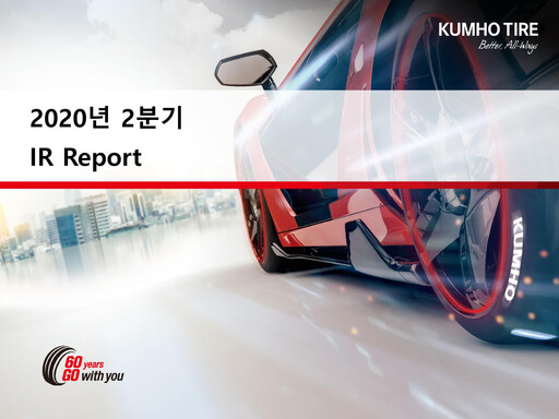 Miniature Kumho Tire Rapport trimestriel 2020-q2
