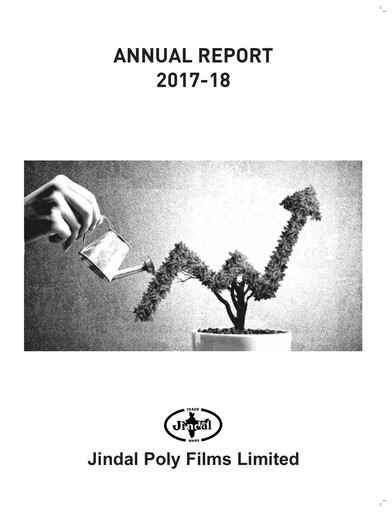 Thumbnail Jindal Poly Films
 Annual Report 2017-2018
