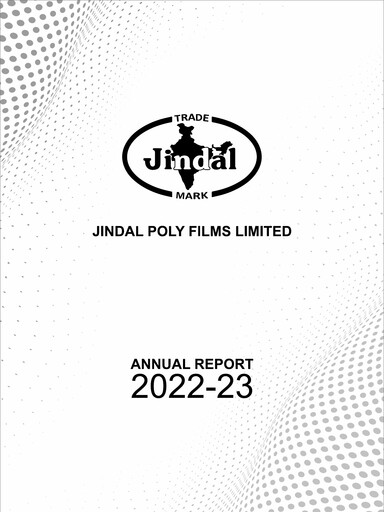 Thumbnail Jindal Poly Films
 Annual Report 2022-2023