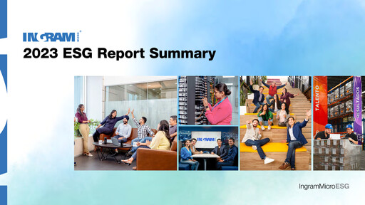 Thumbnail Ingram Micro Holding Corporation ESG Report 2023