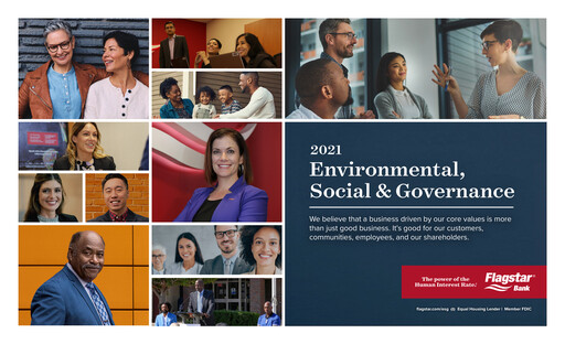 Thumbnail Flagstar Bank ESG Report 2021