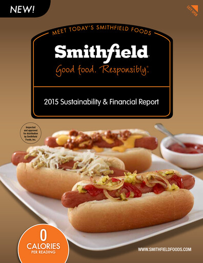 Thumbnail Smithfield Foods Integrated Report 2015
