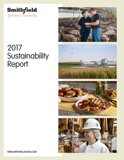 Thumbnail Smithfield Foods Sustainability Report 2017