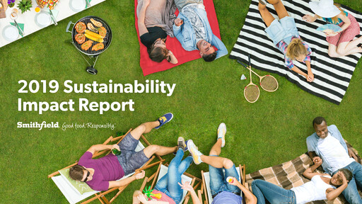 Thumbnail Smithfield Foods Sustainability Report 2019