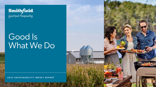 Thumbnail Smithfield Foods Sustainability Report 2022