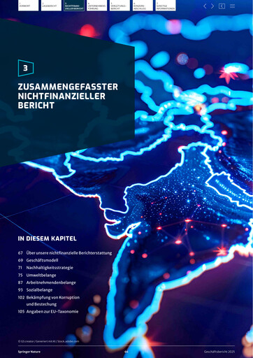 Thumbnail Springer Nature AG ESG Report 2025
