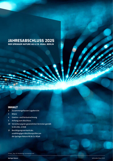 Thumbnail Springer Nature AG Financial Statement 2025