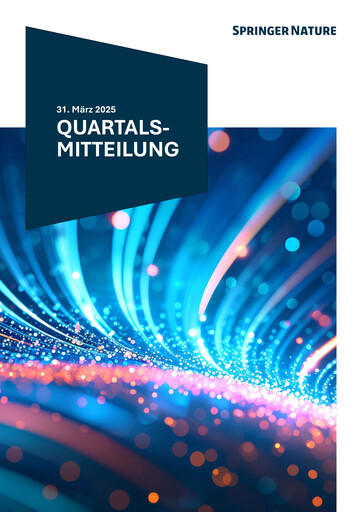 Miniature Springer Nature AG Rapport trimestriel 2025-q1