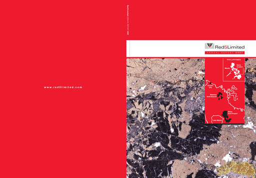 Thumbnail Vault Minerals Annual Report 2007