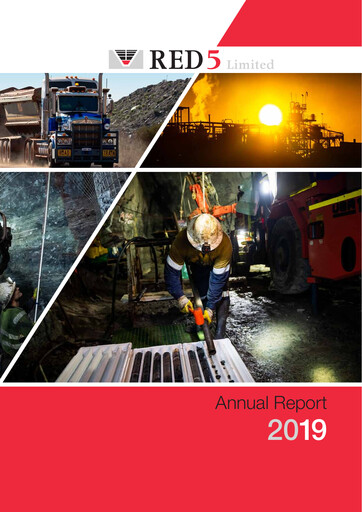 Thumbnail Vault Minerals Annual Report 2019