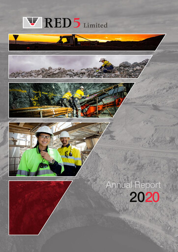 Thumbnail Vault Minerals Annual Report 2020