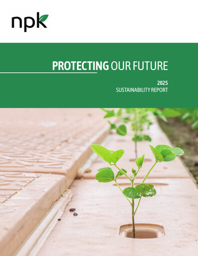 Miniature NPK International Rapport de durabilité 2025