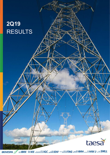 Miniature Taesa (Transmissora Aliança de Energia Elétrica) Rapport trimestriel 2019-q2