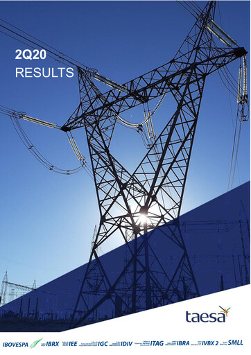 Miniature Taesa (Transmissora Aliança de Energia Elétrica) Rapport trimestriel 2020-q2
