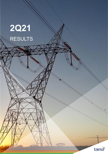Miniature Taesa (Transmissora Aliança de Energia Elétrica) Rapport trimestriel 2021-q2