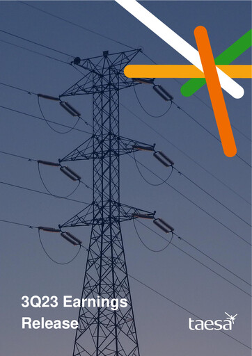 Miniature Taesa (Transmissora Aliança de Energia Elétrica) Rapport trimestriel 2023-q3