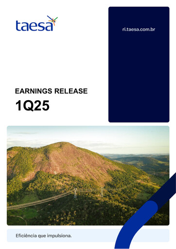 Miniature Taesa (Transmissora Aliança de Energia Elétrica) Rapport trimestriel 2025-q1