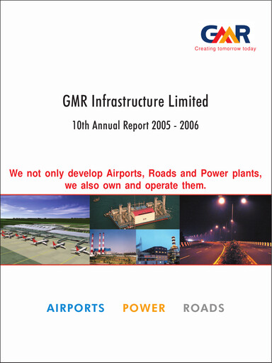 Thumbnail GMR Airports Annual Report 2005-2006