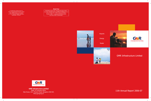 Thumbnail GMR Airports Annual Report 2006-2007
