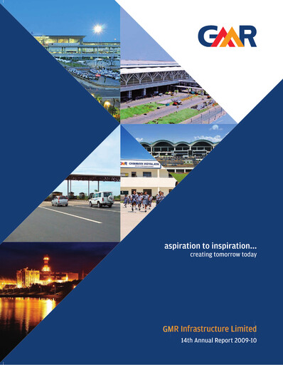 Thumbnail GMR Airports Annual Report 2009-2010