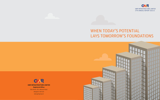 Thumbnail GMR Airports Annual Report 2012-2013